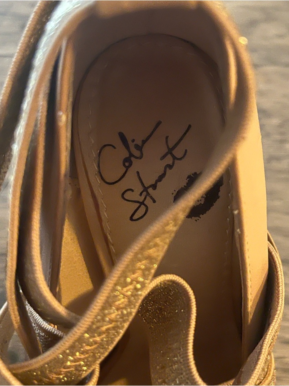 Colin Stuart Strappy Heels - Picture 5 of 7